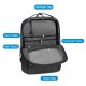 ARCTIC HUNTER τσάντα πλάτης B00574 με θήκη laptop 15.6", 10L, γκρι
