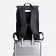 ARCTIC HUNTER τσάντα πλάτης B00559 με θήκη laptop 15.6", 21L, μαύρη