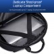 ARCTIC HUNTER τσάντα πλάτης B00544 με θήκη laptop 17", 40L, USB, μαύρη