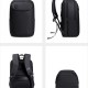 ARCTIC HUNTER τσάντα πλάτης B00555 με θήκη laptop 15.6", 25L, USB, μαύρη