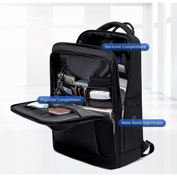 ARCTIC HUNTER τσάντα πλάτης B00550 με θήκη laptop 15.6", 23.5L, μαύρη - Σπίτι & Gadgets