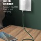 LDNIO καλώδιο USB-C σε USB-C LC101, 65W PD, 1m, γκρι