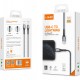 LDNIO καλώδιο Lightning σε USB-C LC111, 30W PD, 1m, γκρι