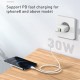 LDNIO καλώδιο Lightning σε USB-C LC122I, 30W PD, 2m, λευκό