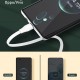LDNIO καλώδιο USB-C σε USB-C LC131C, 65W PD, 1m, λευκό