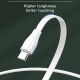 LDNIO καλώδιο USB-C σε USB-C LC131C, 65W PD, 1m, λευκό