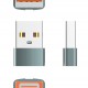LDNIO αντάπτορας USB σε USB-C LC150, αρσενικό σε θηλυκό, γκρι