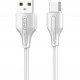 LDNIO καλώδιο USB-C σε USB LS540, 2.4A, 20cm, λευκό