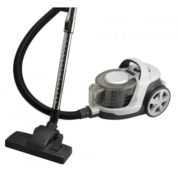 BRUNO ηλεκτρική σκούπα BRN-0137, 800W, 3lt, κυκλωνική, λευκή - Σύγκριση Προϊόντων