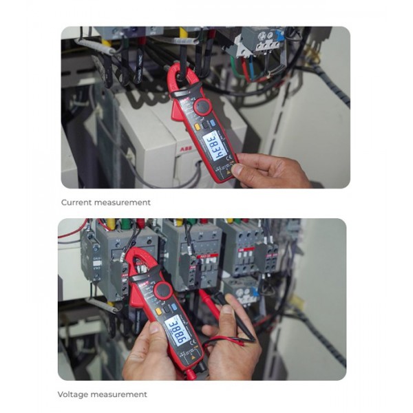 UNI-T μίνι ψηφιακή αμπεροτσιμπίδα UT211B, 60A AC/DC, NCV, True RMS - UNI-T