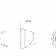 LONGSE IP κάμερα CMSCKL800, 2.8mm, 8MP, 1/2.8" Sony, αδιάβροχη IP67, PoE