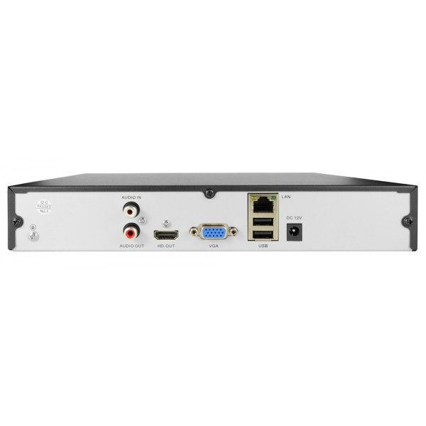 LONGSE NVR καταγραφικό NVR3009E1, 4K, H.265/H.264, 9 κανάλια - Καταγραφικά Συστήματα