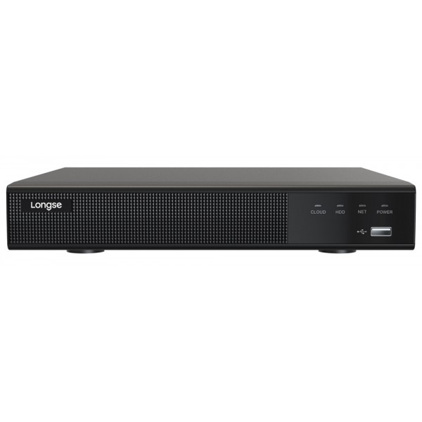 LONGSE NVR καταγραφικό NVR3009E1, 4K, H.265/H.264, 9 κανάλια - Καταγραφικά Συστήματα