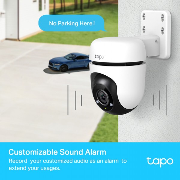 TP-LINK smart κάμερα Tapo C500, 1080p, PTZ, Wi-Fi, IP65, Ver. 1.0