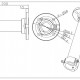 HIKVISION HIWATCH βάση κάμερας DS-1661ZJ, μεταλλική, λευκή
