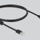 DELOCK barcode scanner 90550, 1D & 2D, ασύρματο, με βάση φόρτισης, μαύρο