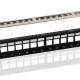 GOOBAY Keystone patch panel 95336 με 24 modules, 19"/1U, 24 ports, μαύρo GOOBAY Keystone patch panel 95336 με 24 modules, 19"/1U, 24 ports, μαύρo