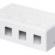 GOOBAY Keystone κυτίο 79376 για 4x θύρες δικτύου, λευκό