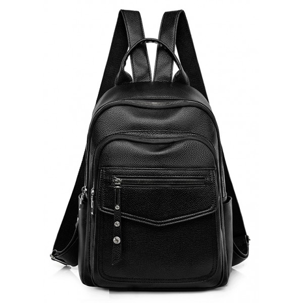ROXXANI γυναικεία τσάντα πλάτης LBAG-0023, μαύρη - Σπίτι & Gadgets
