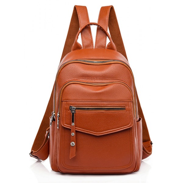 ROXXANI γυναικεία τσάντα πλάτης LBAG-0022, καφέ - Σπίτι & Gadgets