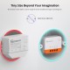 SONOFF smart διακόπτης ZBMINI-L2, 1-gang, ZigBee 3.0, λευκός