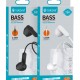 CELEBRAT earphones με μικρόφωνο G23, 3.5mm σύνδεση, Φ14mm, 1.2m, μαύρα