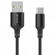 CELEBRAT καλώδιο USB-C σε USB CB-32, 3A, 1m, μαύρο