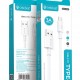 CELEBRAT καλώδιο USB-C σε USB CB-24C, 3A, 1.2m, λευκό