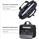 ARCTIC HUNTER τσάντα ώμου GW00017 για laptop 15.6", 14.5L, μαύρη