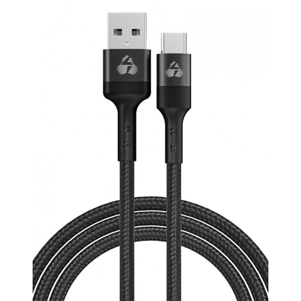 POWERTECH καλώδιο USB σε USB-C PTR-0129, PD 60W, copper, 60cm, μαύρο - Powertech