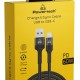 POWERTECH καλώδιο USB σε USB-C PTR-0128, PD 60W, copper, 1m, μαύρο
