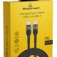 POWERTECH καλώδιο USB-C PTR-0131, PD 60W, copper, 60cm, μαύρο