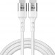 POWERTECH καλώδιο USB-C σε Lightning PTR-0127, PD 20W, copper, 1m, λευκό