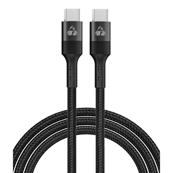 POWERTECH καλώδιο USB-C PTR-0132, PD 100W, copper, 1m, μαύρο - Powertech