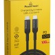POWERTECH καλώδιο USB-C PTR-0135, PD 60W, 10Gbps, copper, 1m, μαύρο