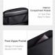 ARCTIC HUNTER τσάντα Crossbody Y00561 με θήκη tablet, 4L, μαύρη