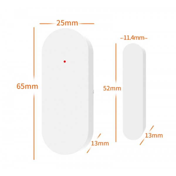 POWERTECH ασύρματη μαγνητική παγίδα PT-1133, 433MHz, λευκή