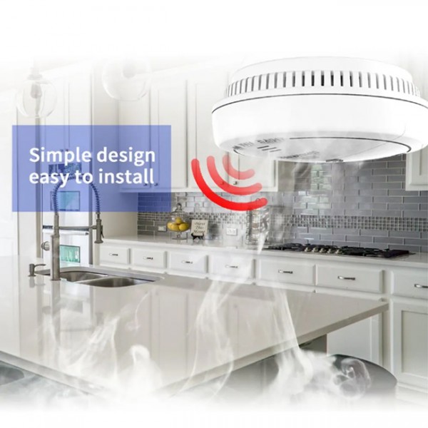 Ασύρματος ανιχνευτής καπνού SK010 για συναγερμούς, 433MHz - Συναγερμοί