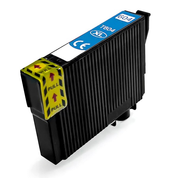 Συμβατό Inkjet για Epson, T604XL, 10ml, κυανό - ink Epson