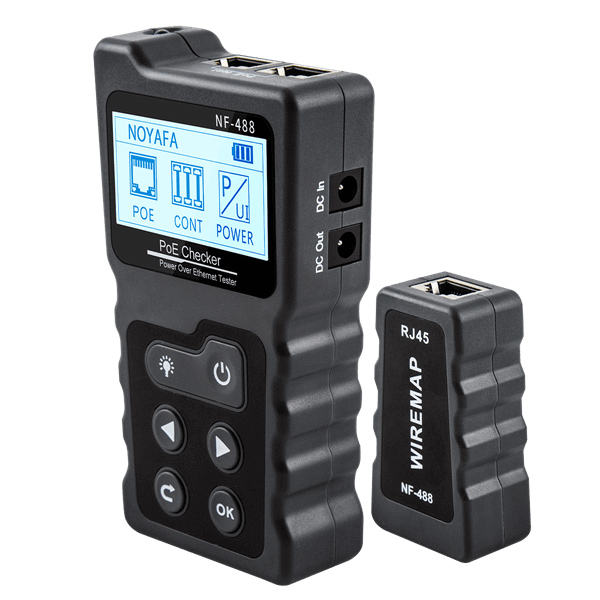NOYAFA tester καλωδίων δικτύου NF-488 για RJ45 PoE - NOYAFA