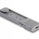 DELOCK θήκη για M.2 NVMe PCIe/SATA SSD 42019, tool free, 10Gbps, μαύρη