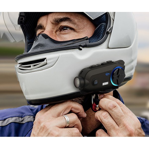 SCSETC ενδοεπικοινωνία μηχανής G7+, κάμερα, Bluetooth, 2 αναβάτες, 500m - SCSETC