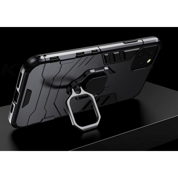 POWERTECH θήκη Ring Armor MOB-1920 για Samsung Galaxy A24, μαύρη - Powertech