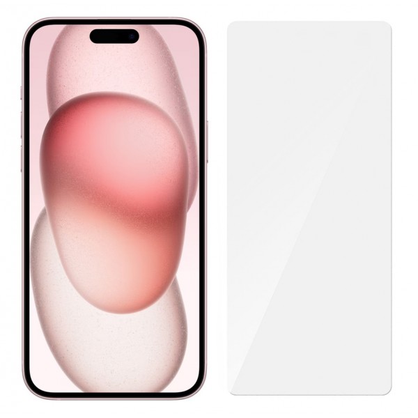 POWERTECH tempered glass 2.5D TGC-0653 για iPhone 15 - Tempered Glass