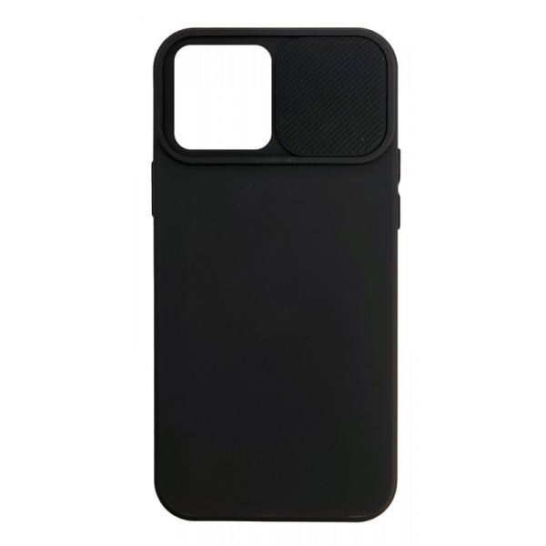 POWERTECH Θήκη Camshield Soft MOB-1881 για iPhone 15 Plus, μαύρη - Powertech
