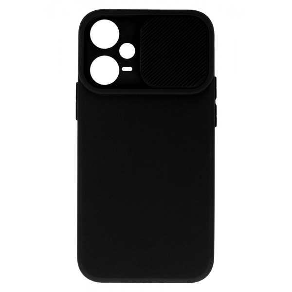 POWERTECH Θήκη Camshield Soft MOB-1903 για Xiaomi Note 12 Pro+, μαύρη - Powertech