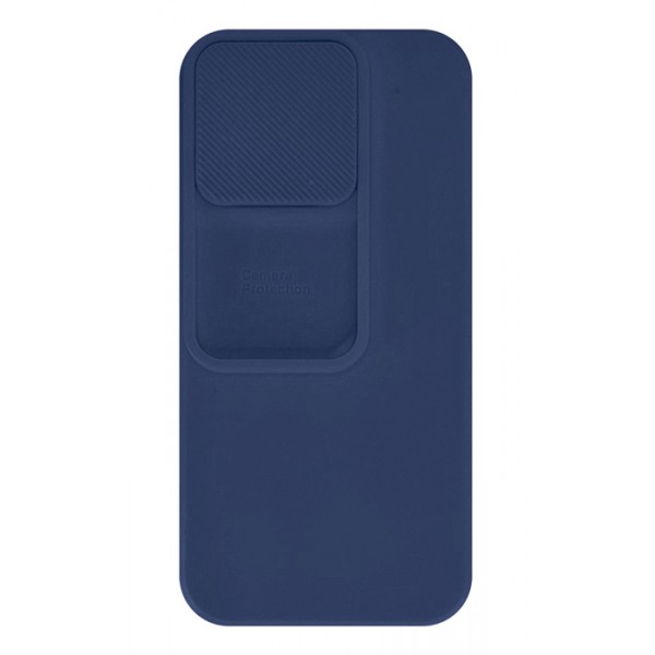 POWERTECH Θήκη Camshield Soft MOB-1885 για iPhone 15 Pro, μπλε - Powertech