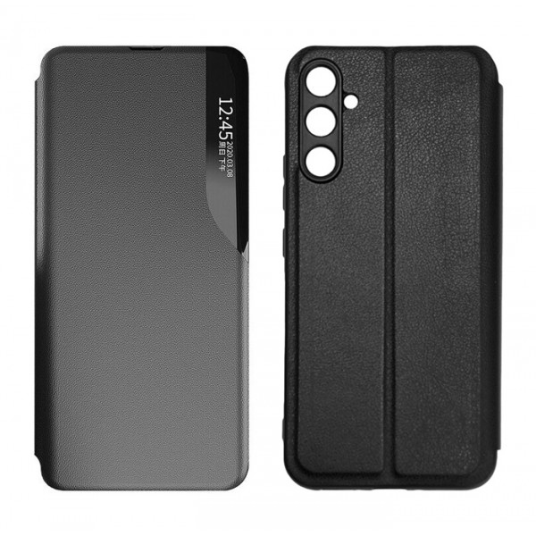 POWERTECH θήκη Smart view MOB-1915 για Samsung A24, μαύρη - Powertech