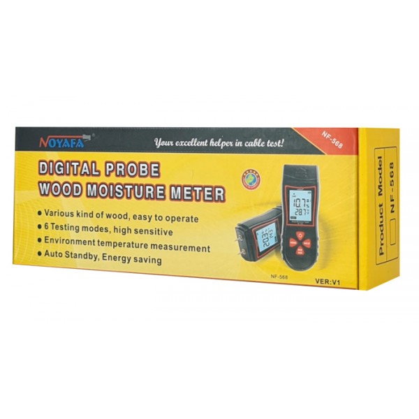 NOYAFA ψηφιακός μετρητής υγρασίας ξύλου NF-568