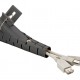 GOOBAY δεματικό καλωδίων 51924, πλαστικό, Φ20mm, 2.5m, μαύρο